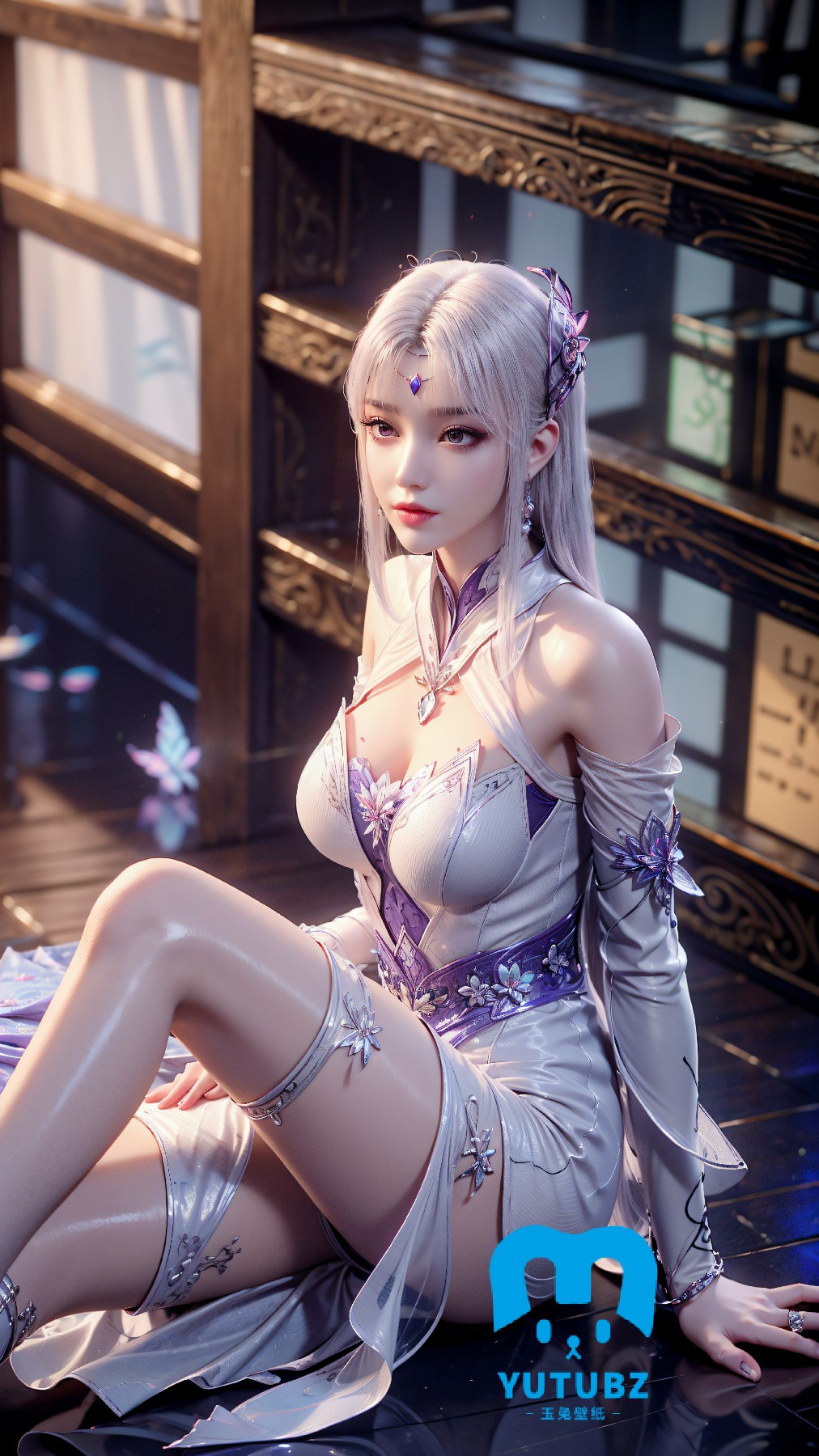 幻灯片-玉兔4K壁纸！