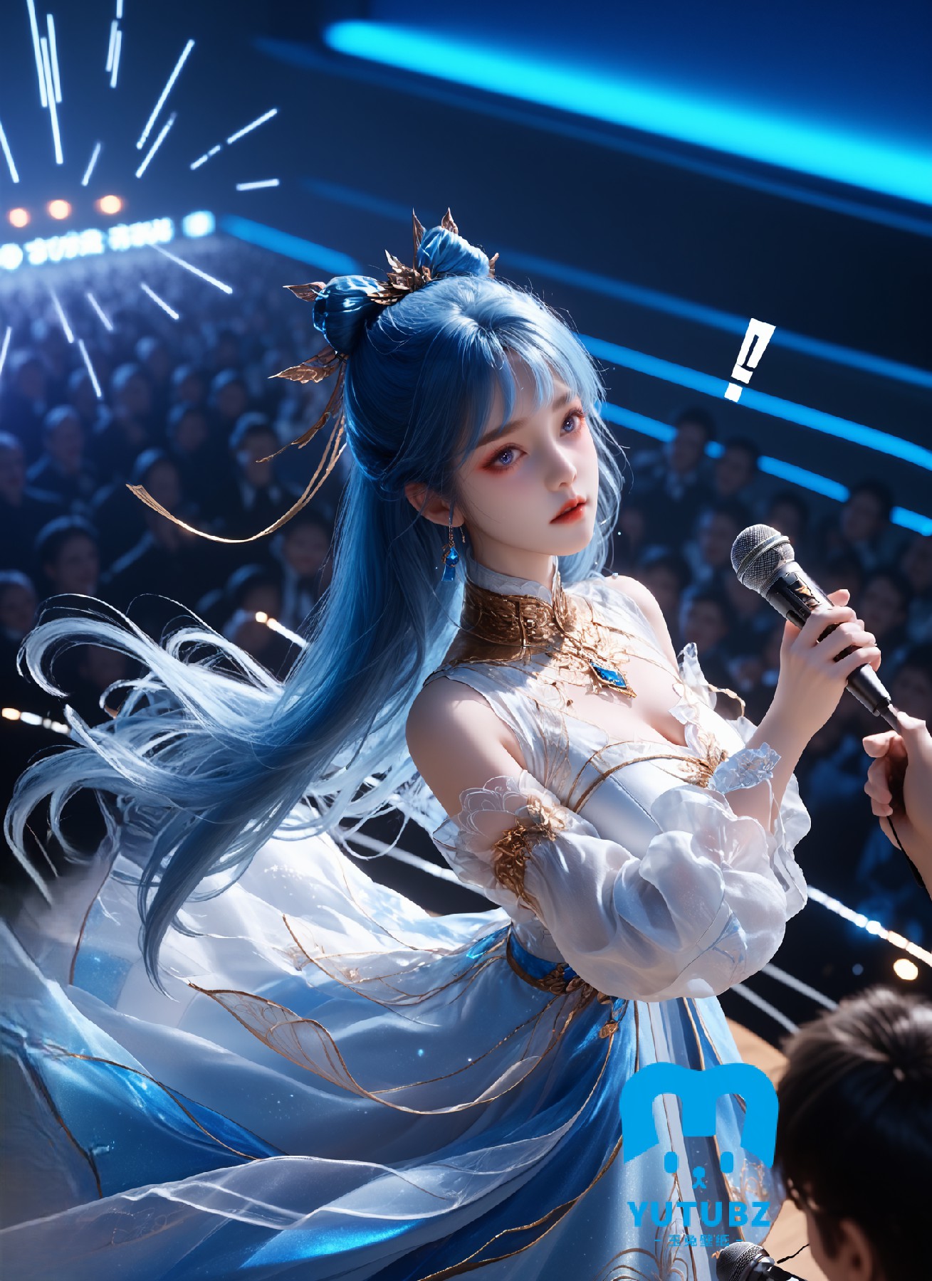 幻灯片-玉兔4K壁纸！