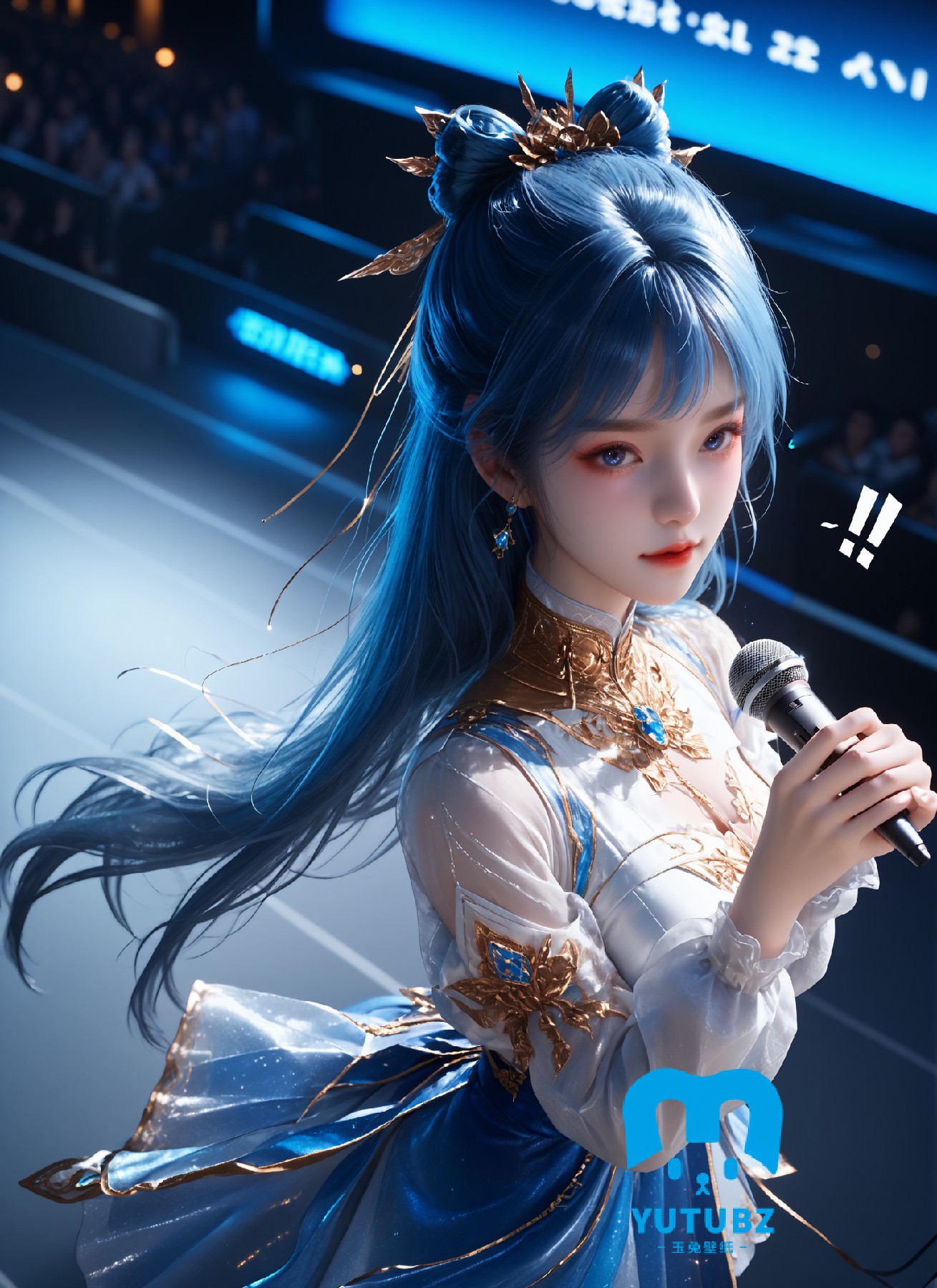 幻灯片-玉兔4K壁纸！