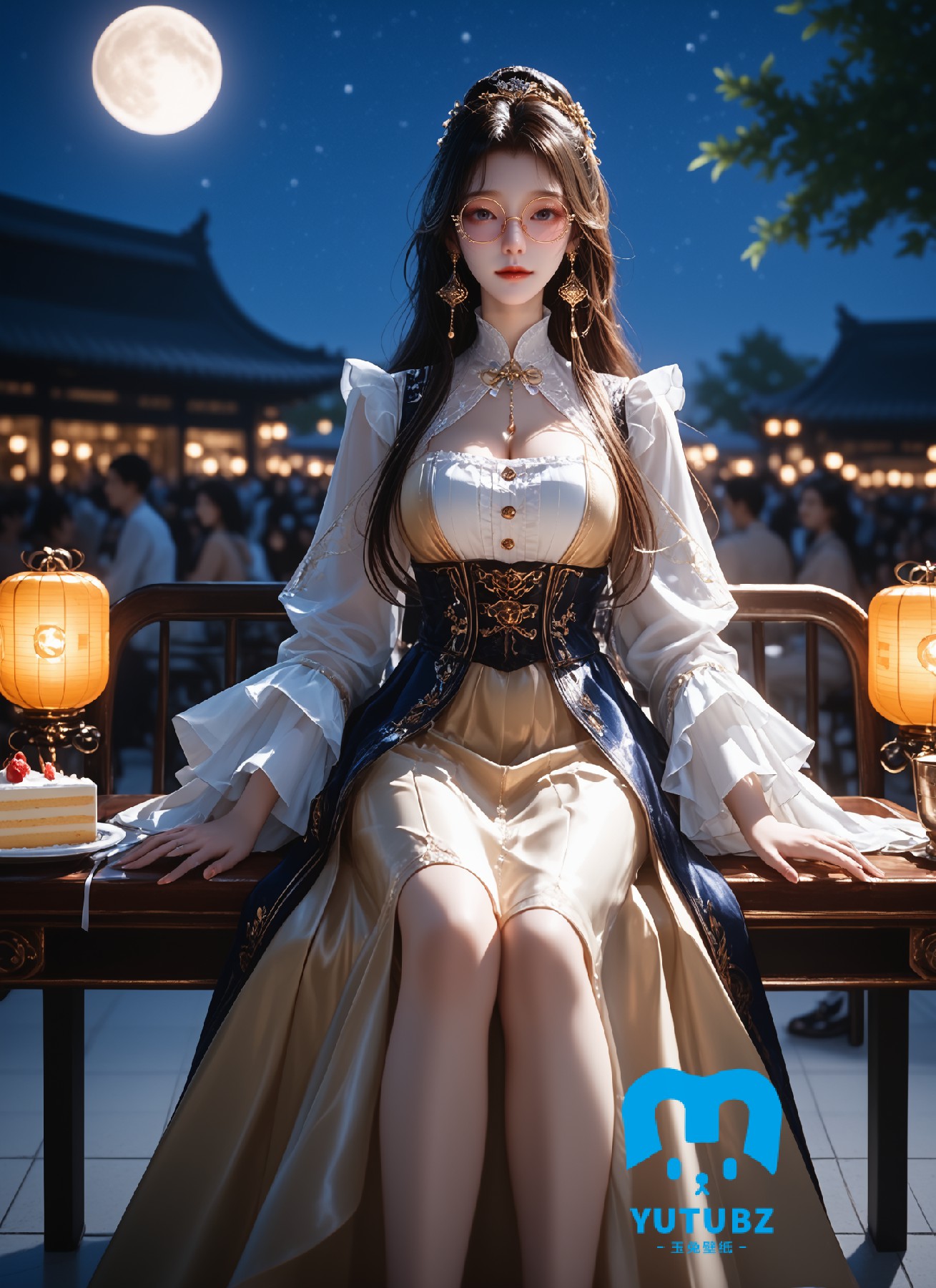 幻灯片-玉兔4K壁纸！