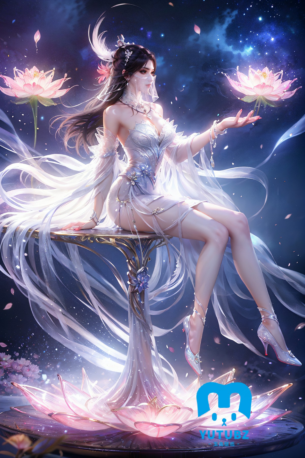 幻灯片-玉兔4K壁纸！