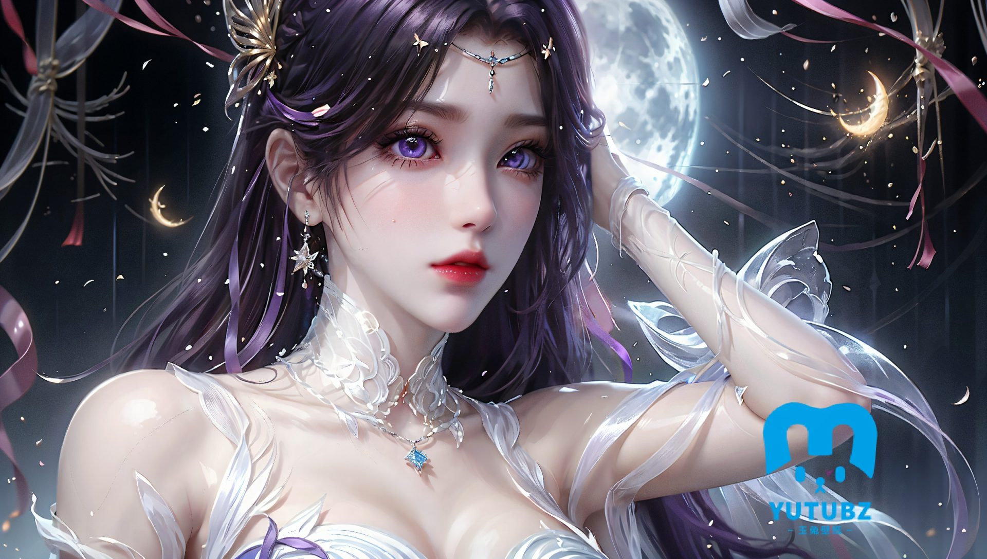 幻灯片-玉兔4K壁纸！