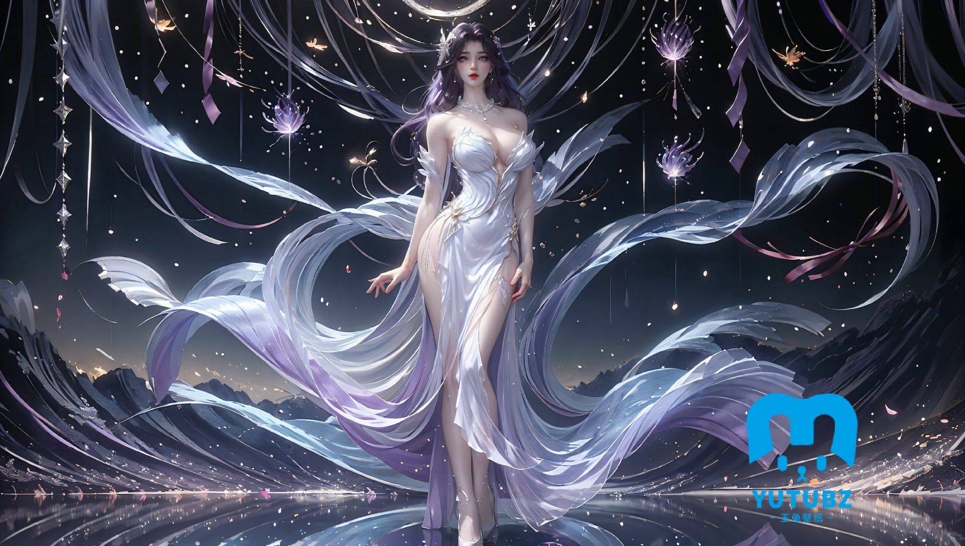 幻灯片-玉兔4K壁纸！