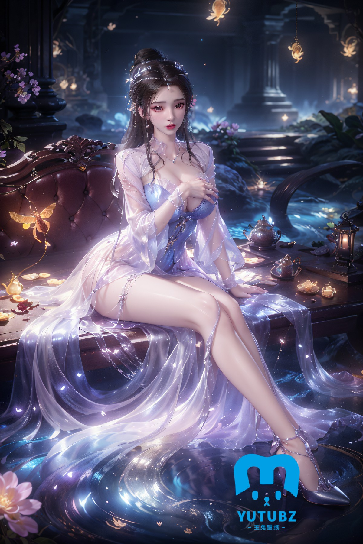 幻灯片-玉兔4K壁纸！