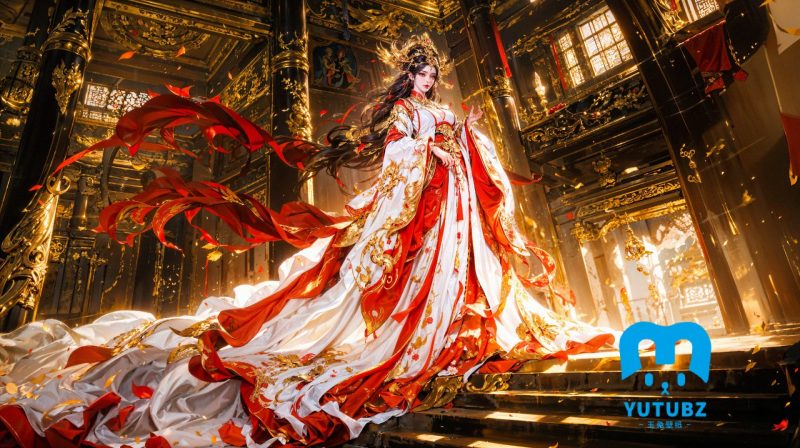 完美世界-火灵儿-玉兔4K壁纸！