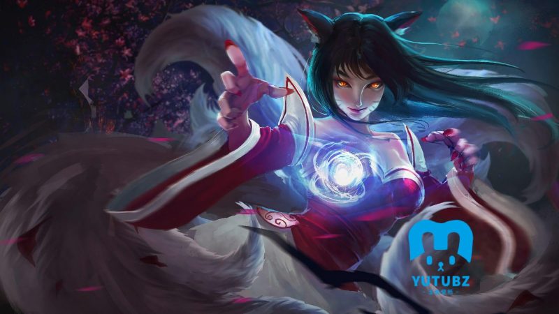《英雄联盟》阿狸4k壁纸-玉兔4K壁纸！