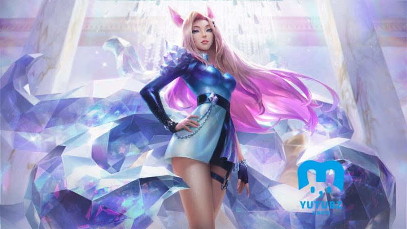 《英雄联盟》阿狸4k桌面壁纸-玉兔4K壁纸！