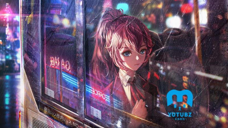 少女马尾辫4k动漫壁纸-玉兔4K壁纸！