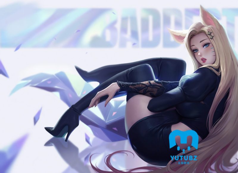 《英雄联盟》Kda阿狸高清4k桌面壁纸-玉兔4K壁纸！