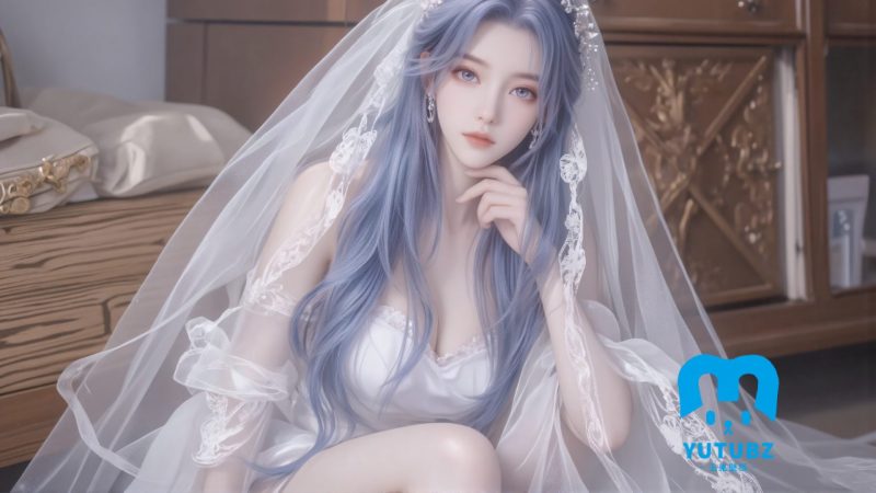 师兄啊师兄-云霄仙子 婚纱-玉兔4K壁纸！