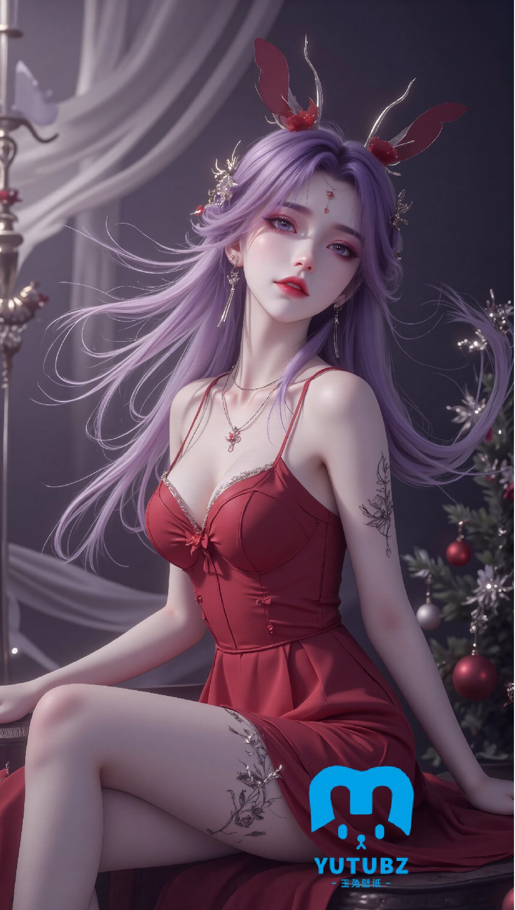 幻灯片-玉兔4K壁纸！