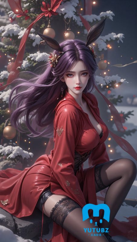 圣诞福利-玉兔4K壁纸！