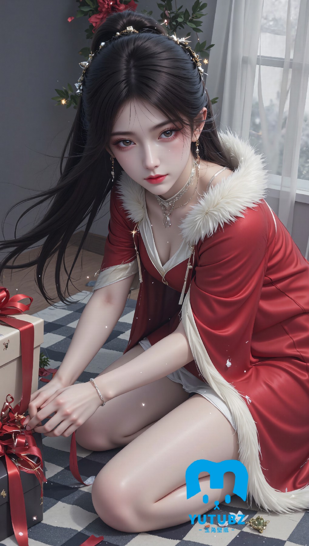 幻灯片-玉兔4K壁纸！