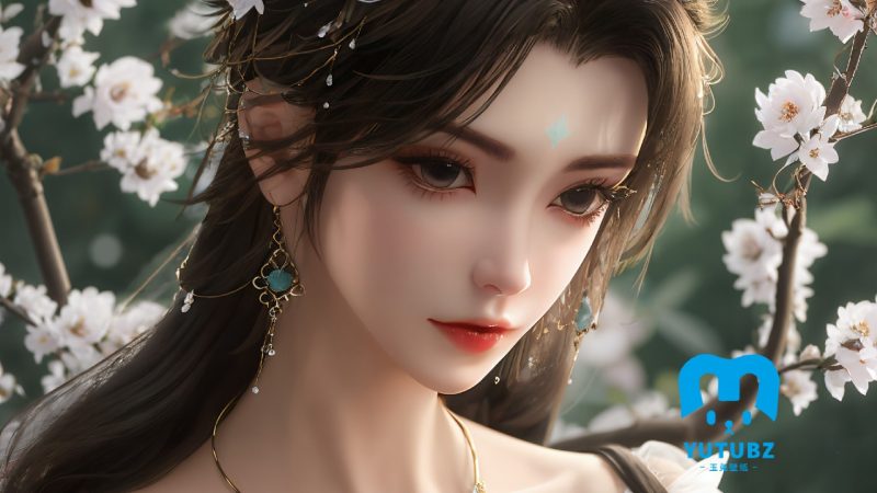 完美世界-清漪-玉兔4K壁纸！