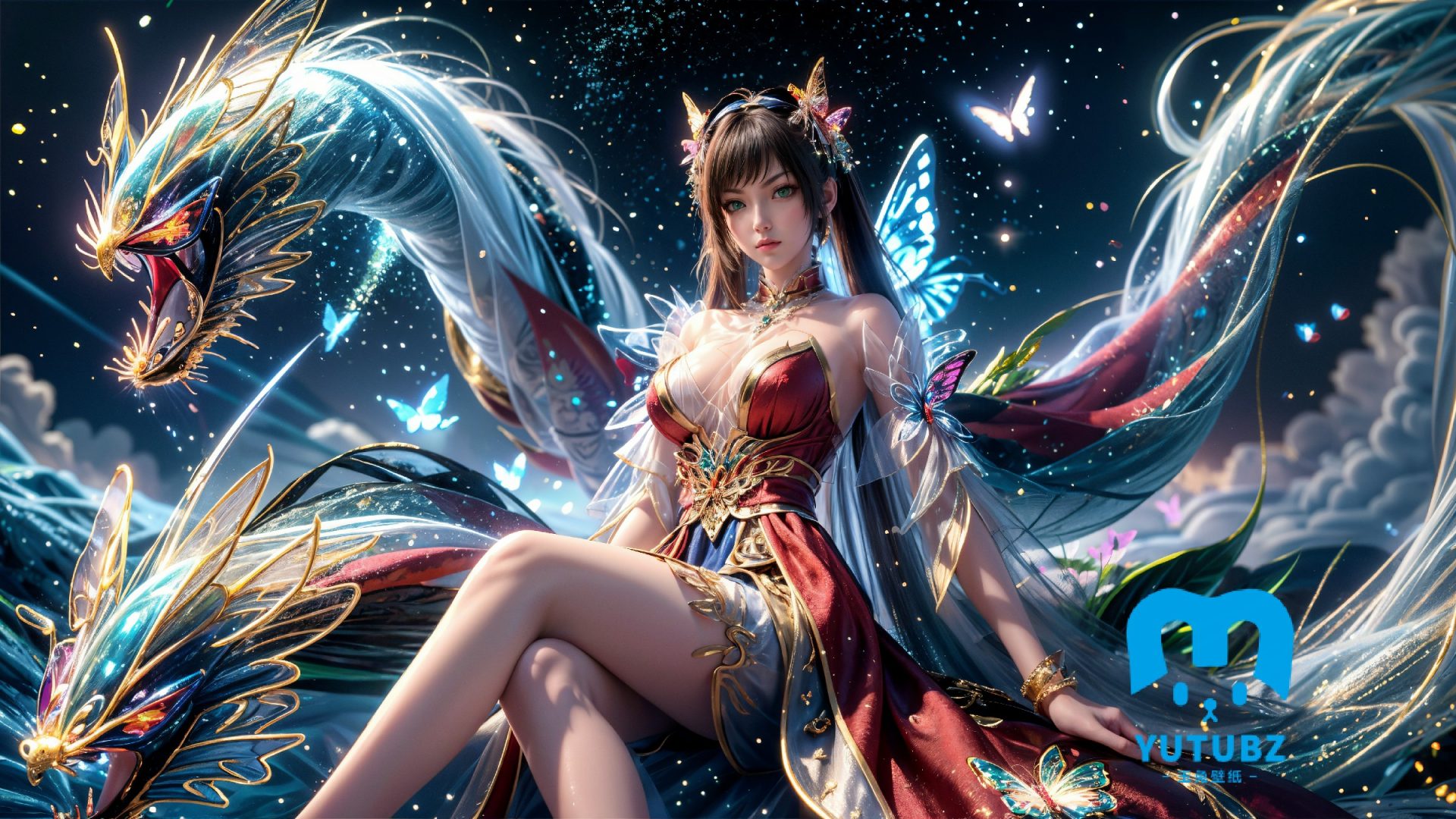 幻灯片-玉兔4K壁纸！