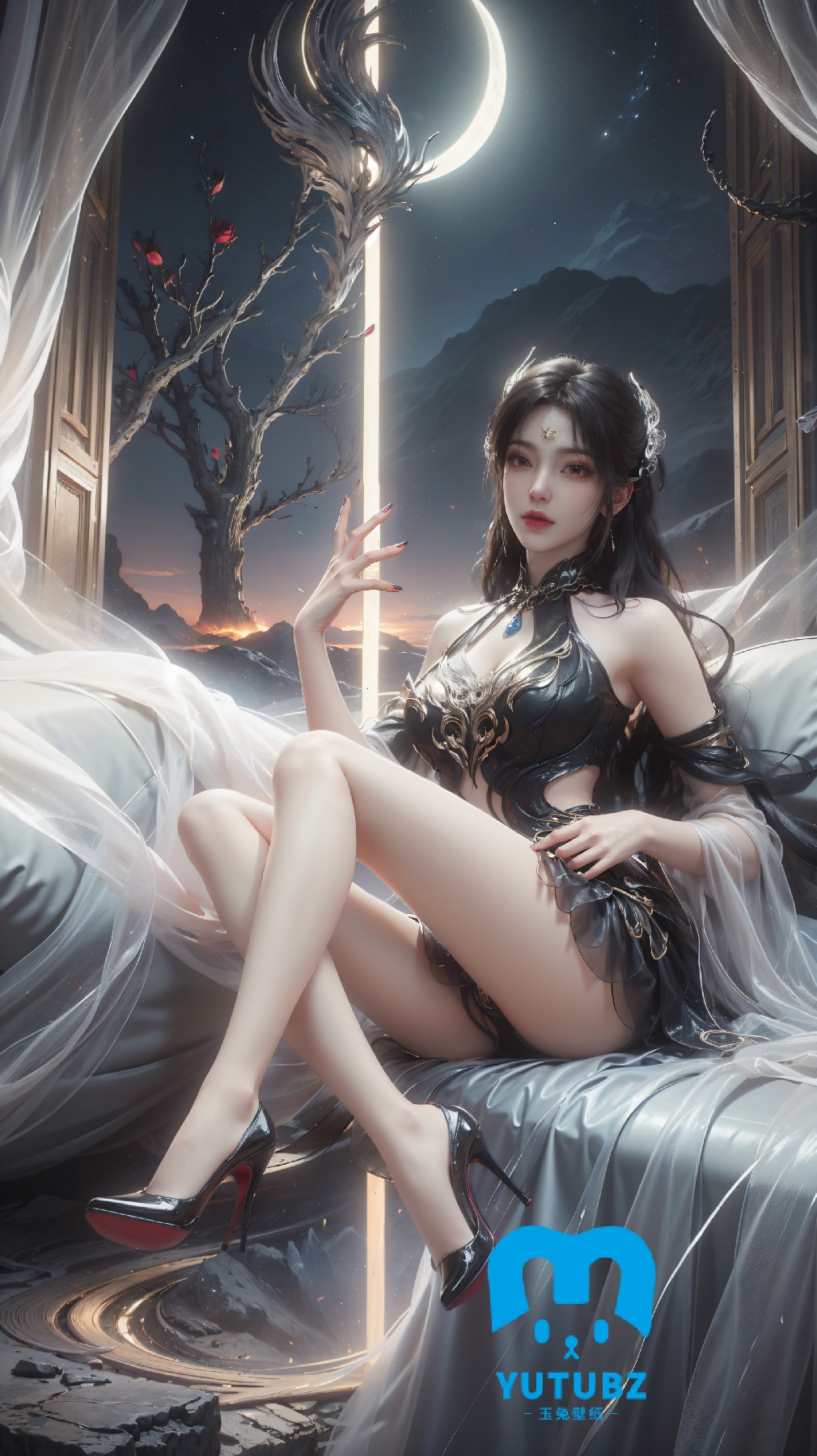 幻灯片-玉兔4K壁纸！