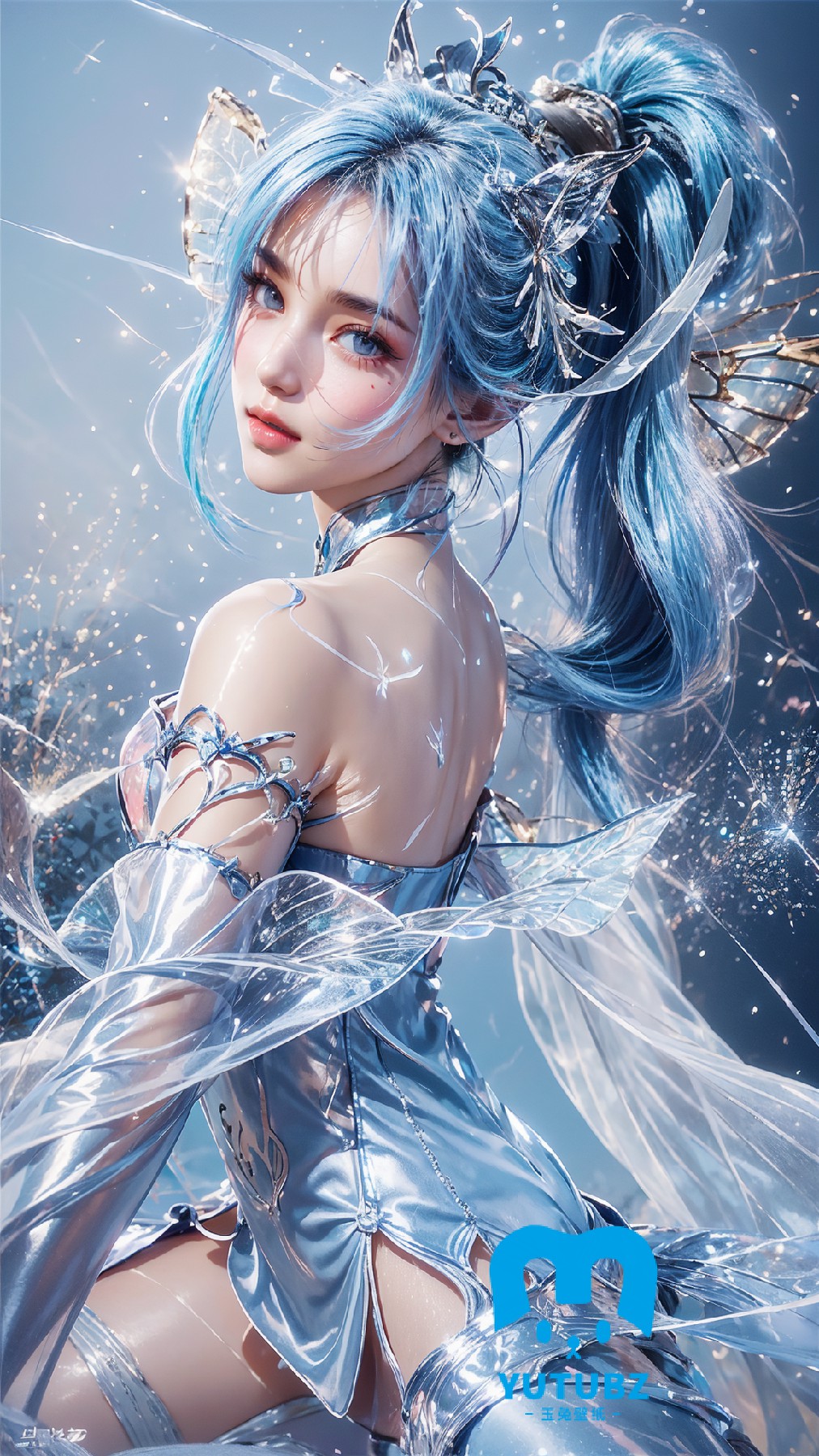 幻灯片-玉兔4K壁纸！