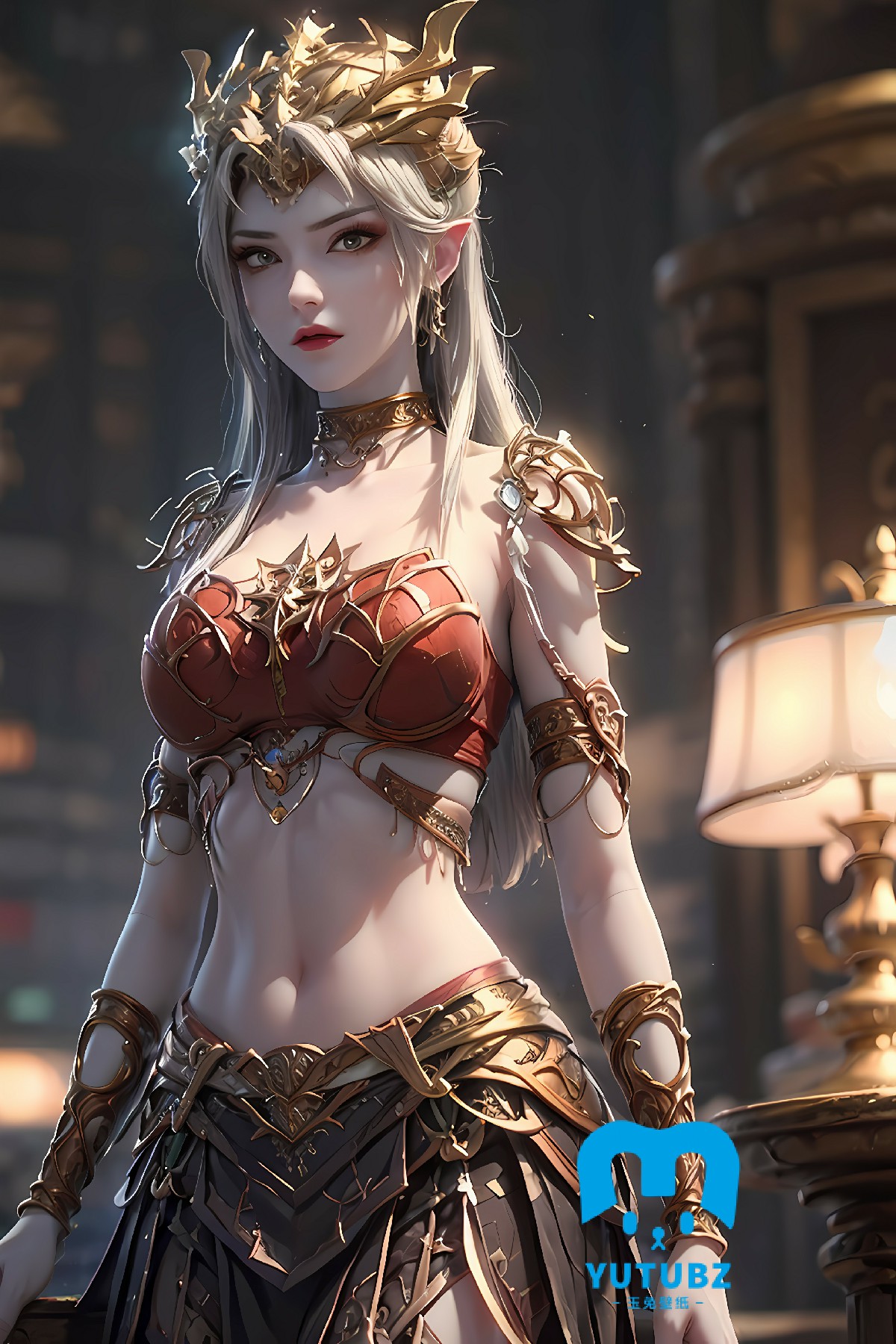 幻灯片-玉兔4K壁纸！