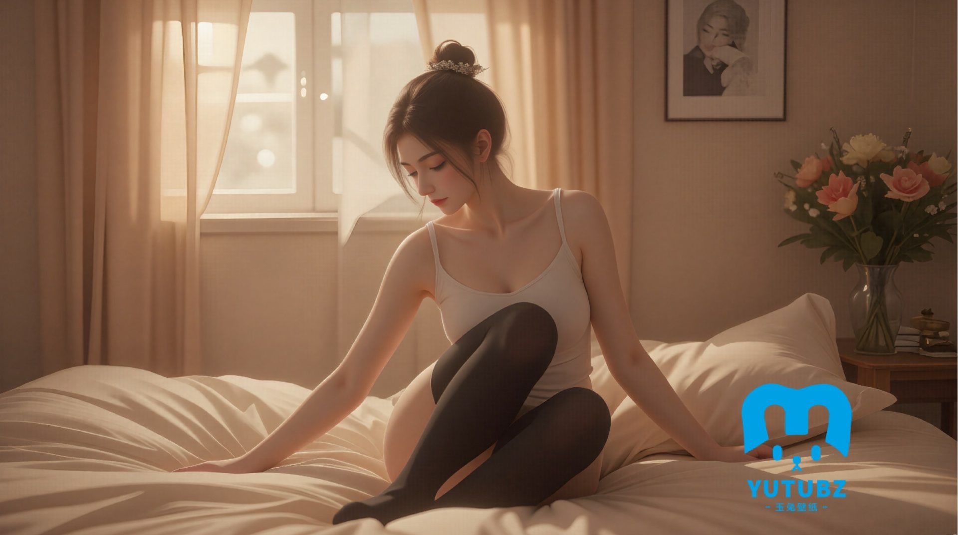 幻灯片-玉兔4K壁纸！