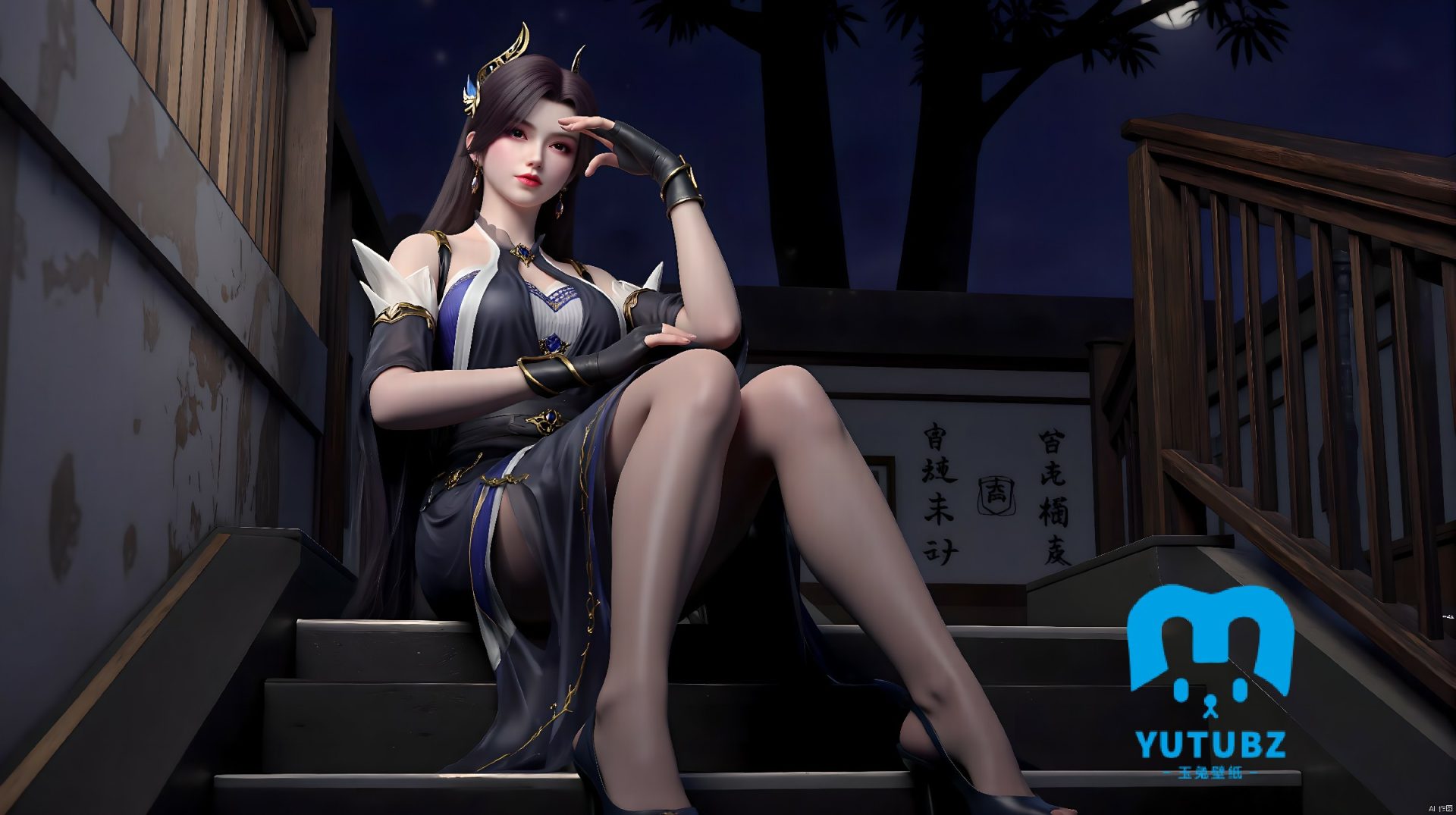 幻灯片-玉兔4K壁纸！