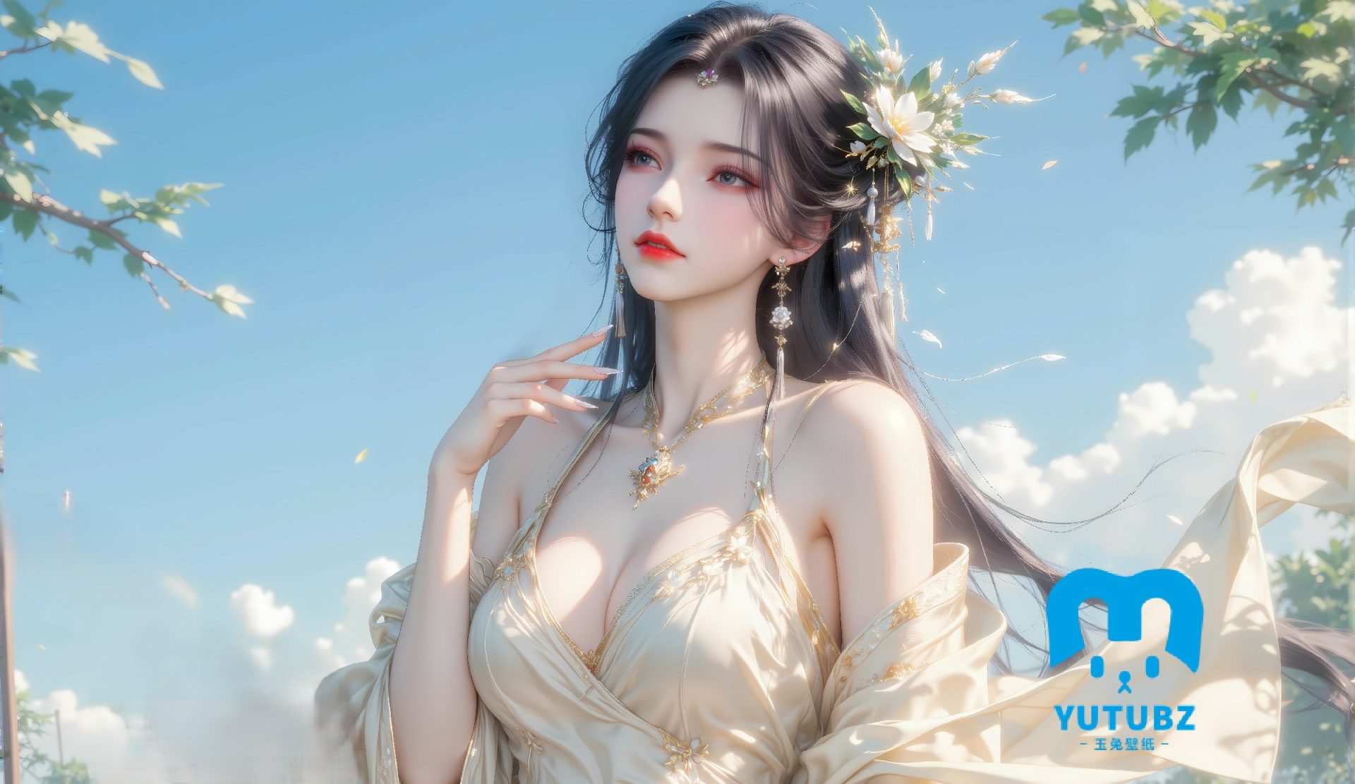 幻灯片-玉兔4K壁纸！