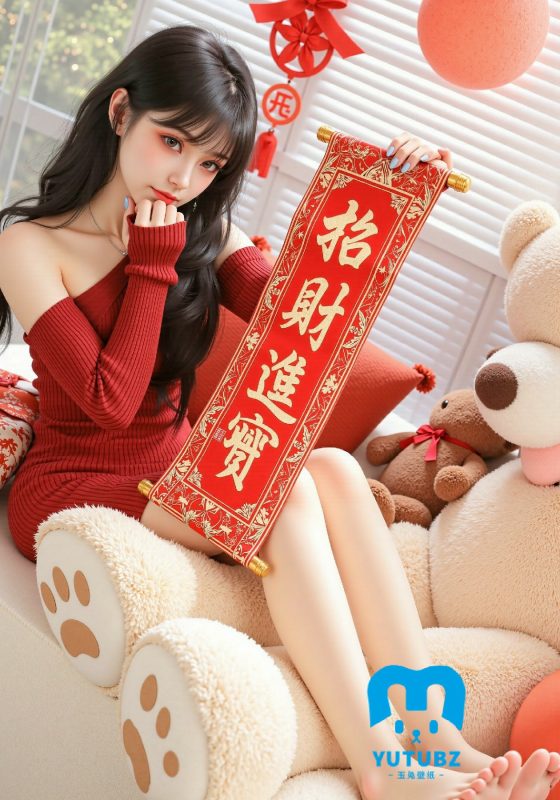 幻灯片-玉兔4K壁纸！