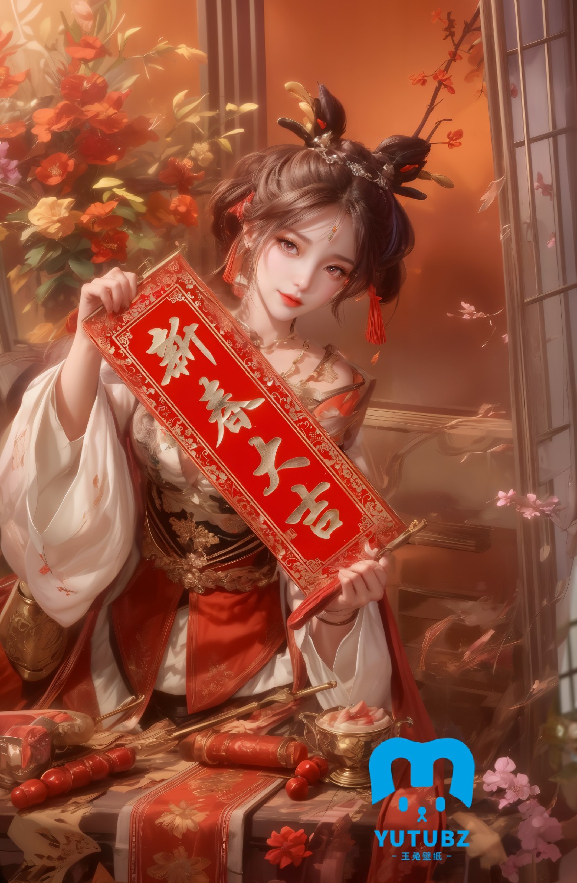 幻灯片-玉兔4K壁纸！