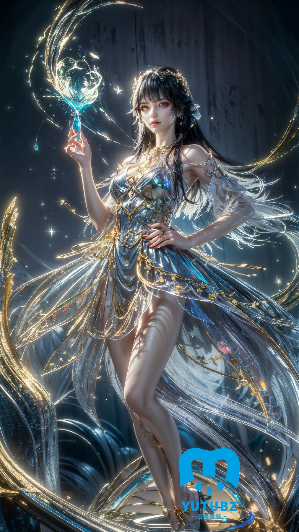 幻灯片-玉兔4K壁纸！