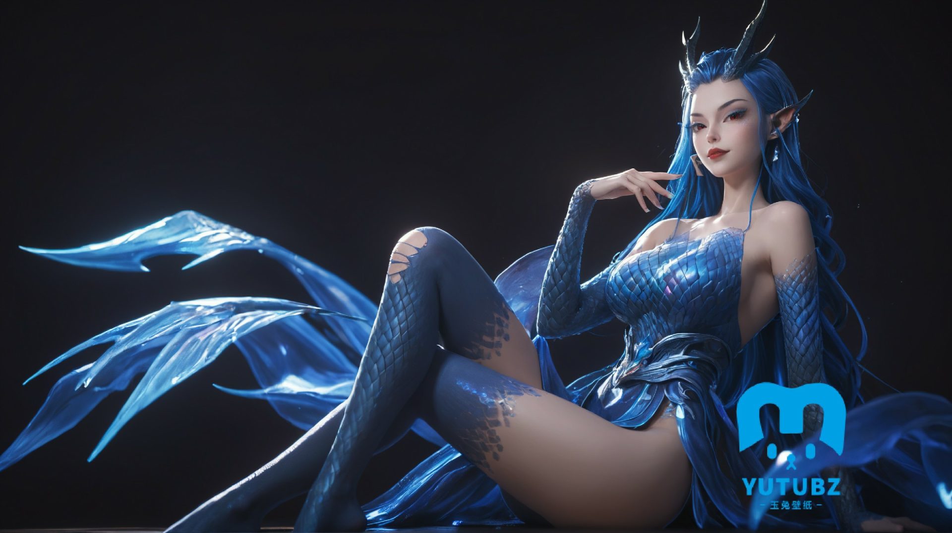 幻灯片-玉兔4K壁纸！