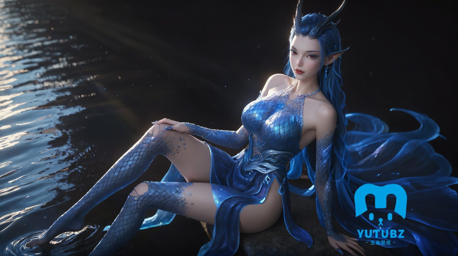 幻灯片-玉兔4K壁纸！