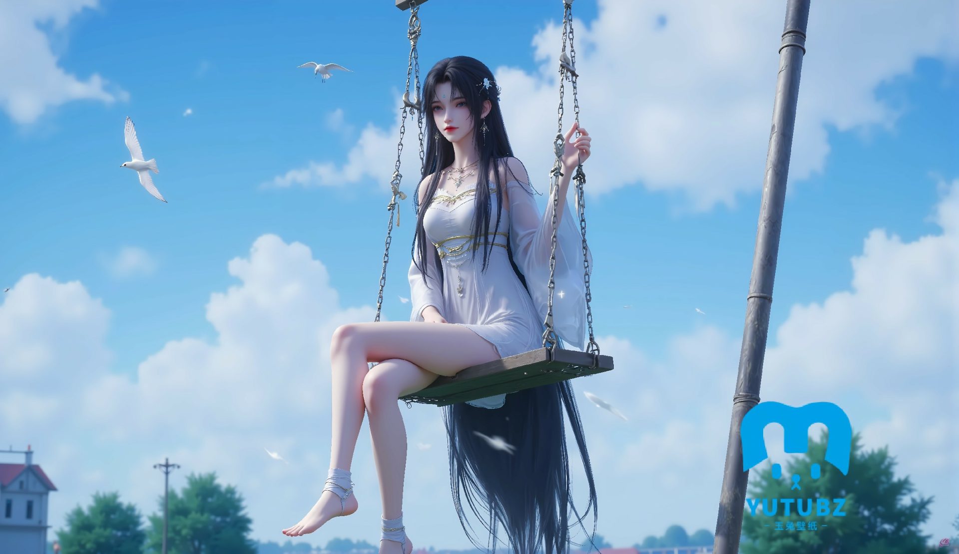 幻灯片-玉兔4K壁纸！