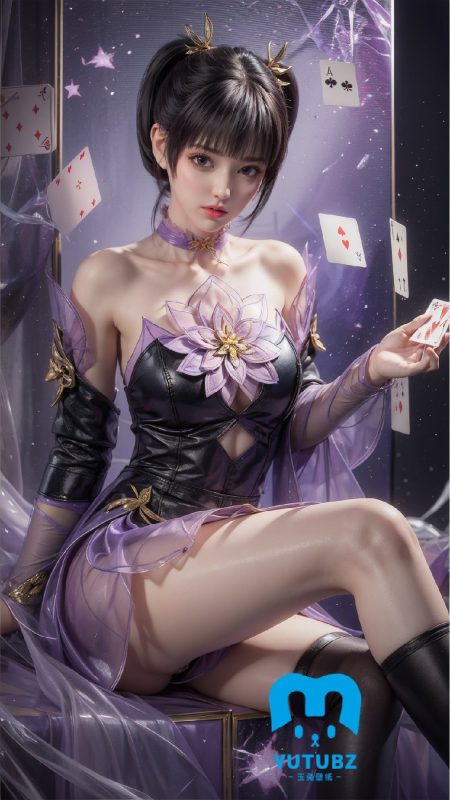 斗破苍穹-紫妍-玉兔4K壁纸！