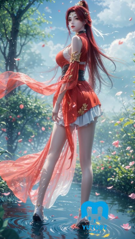 斗破苍穹-唐火儿-玉兔4K壁纸！