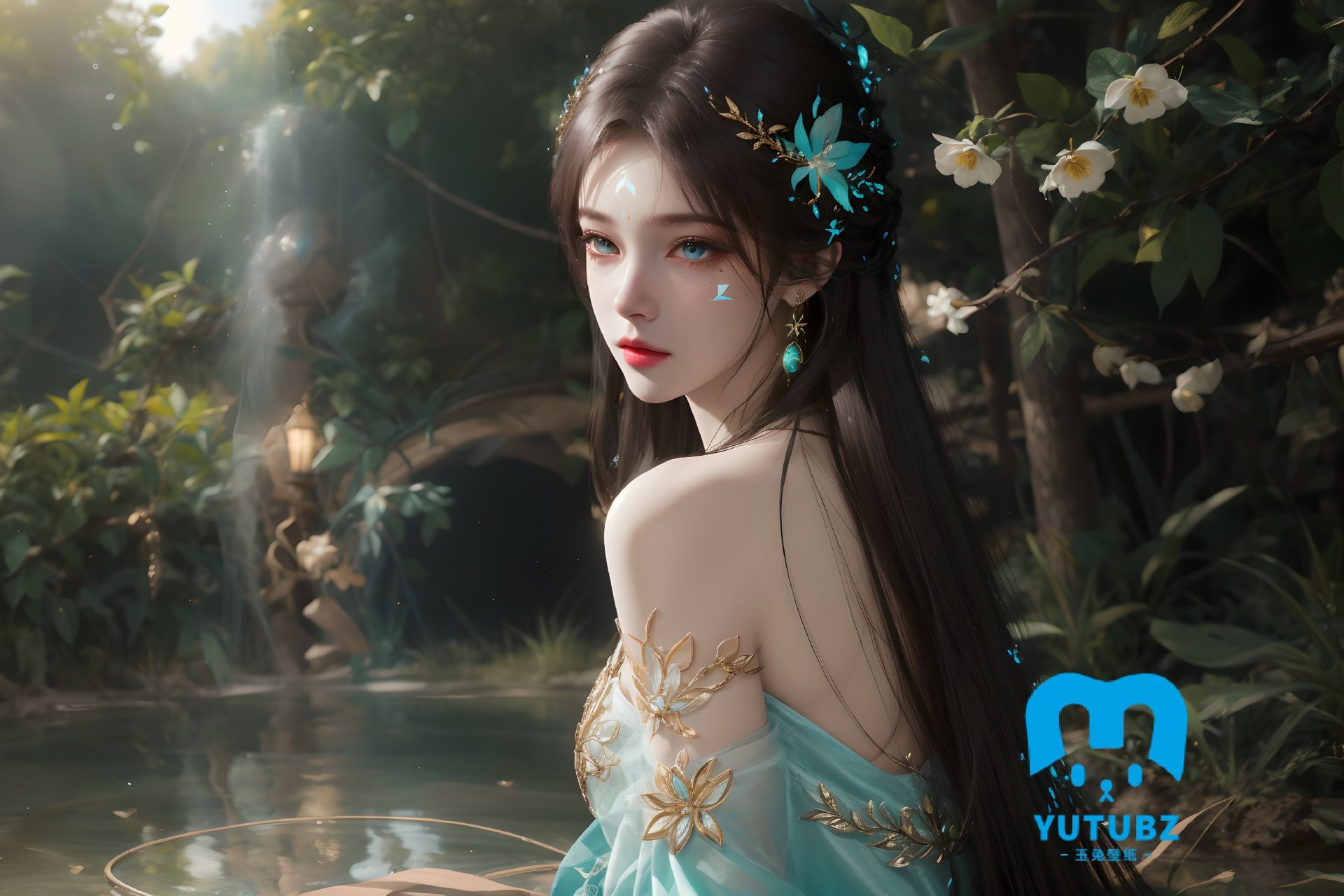 幻灯片-玉兔4K壁纸！