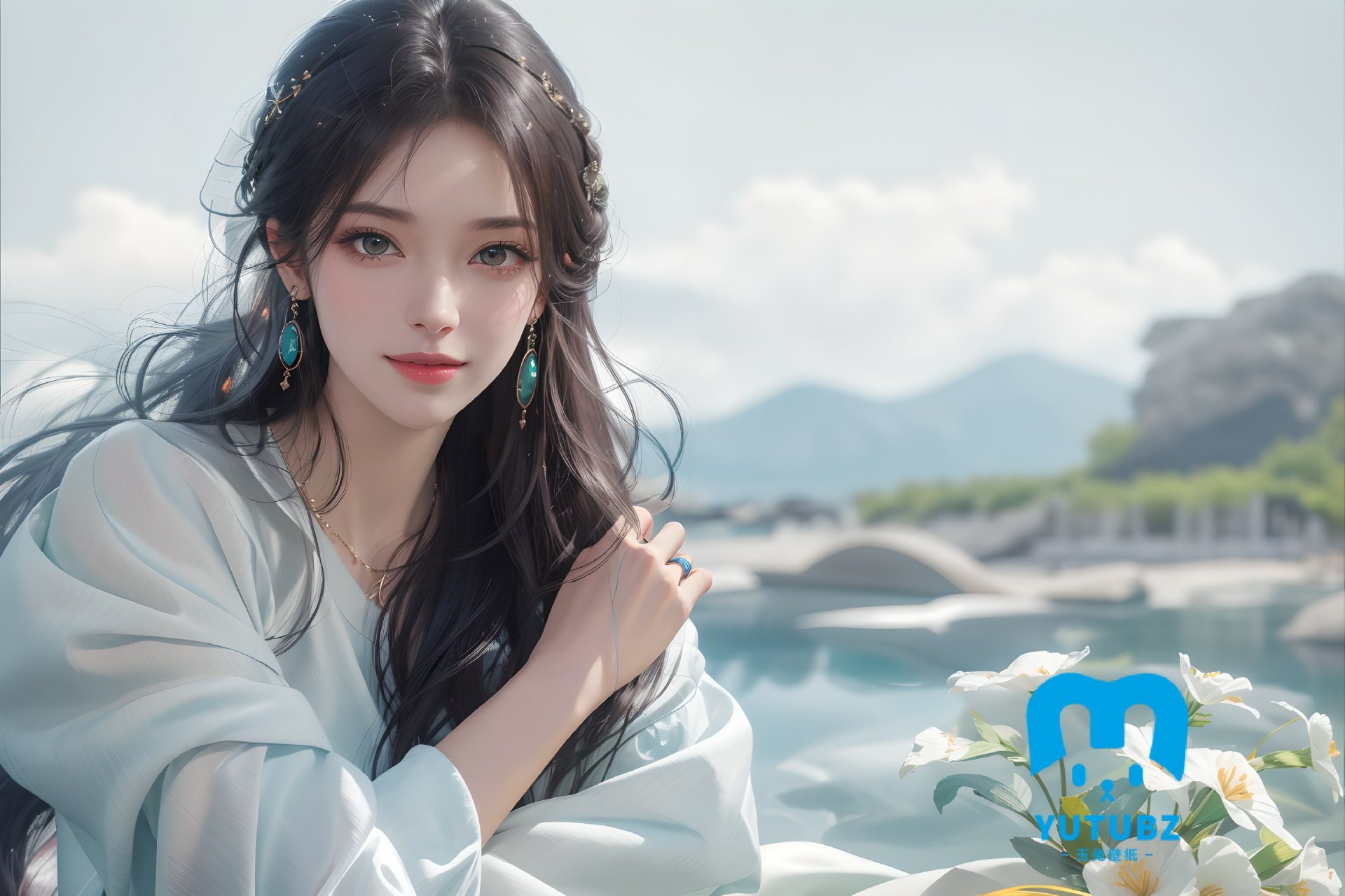 幻灯片-玉兔4K壁纸！