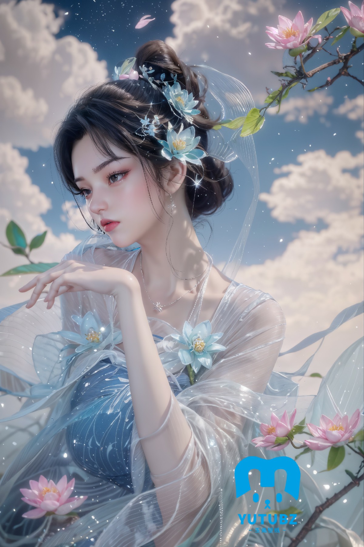 幻灯片-玉兔4K壁纸！