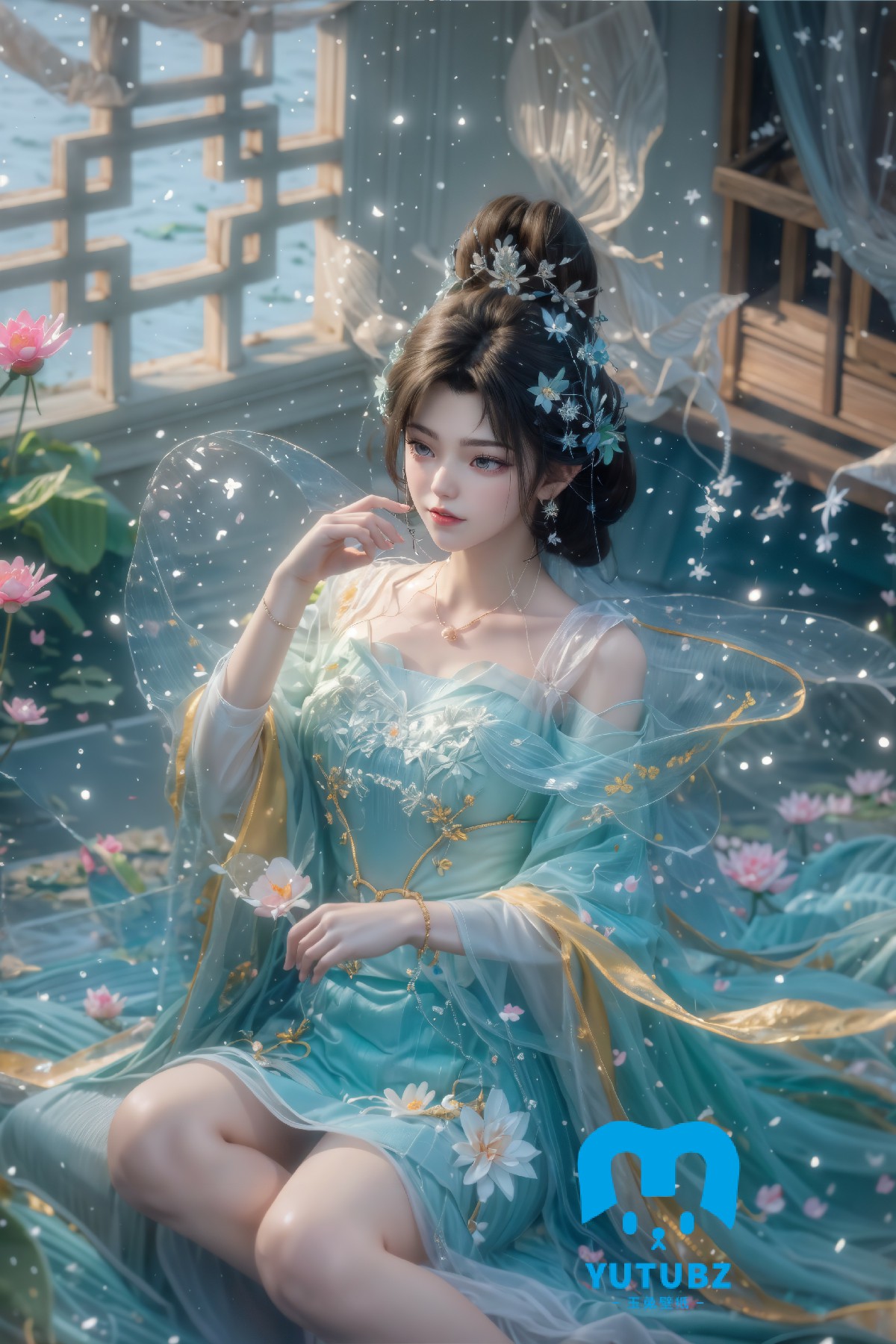 幻灯片-玉兔4K壁纸！