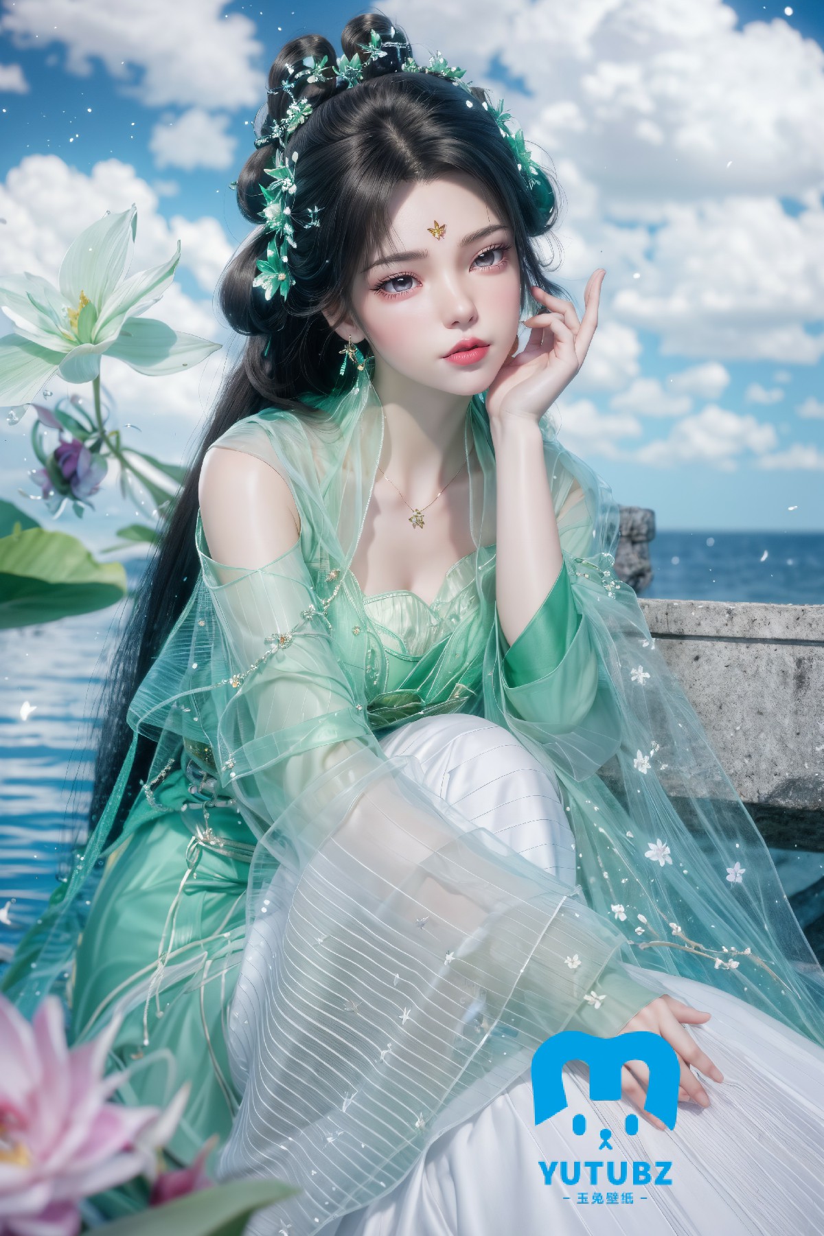 幻灯片-玉兔4K壁纸！