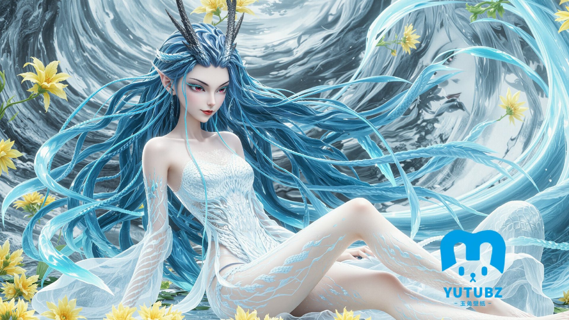 幻灯片-玉兔4K壁纸！