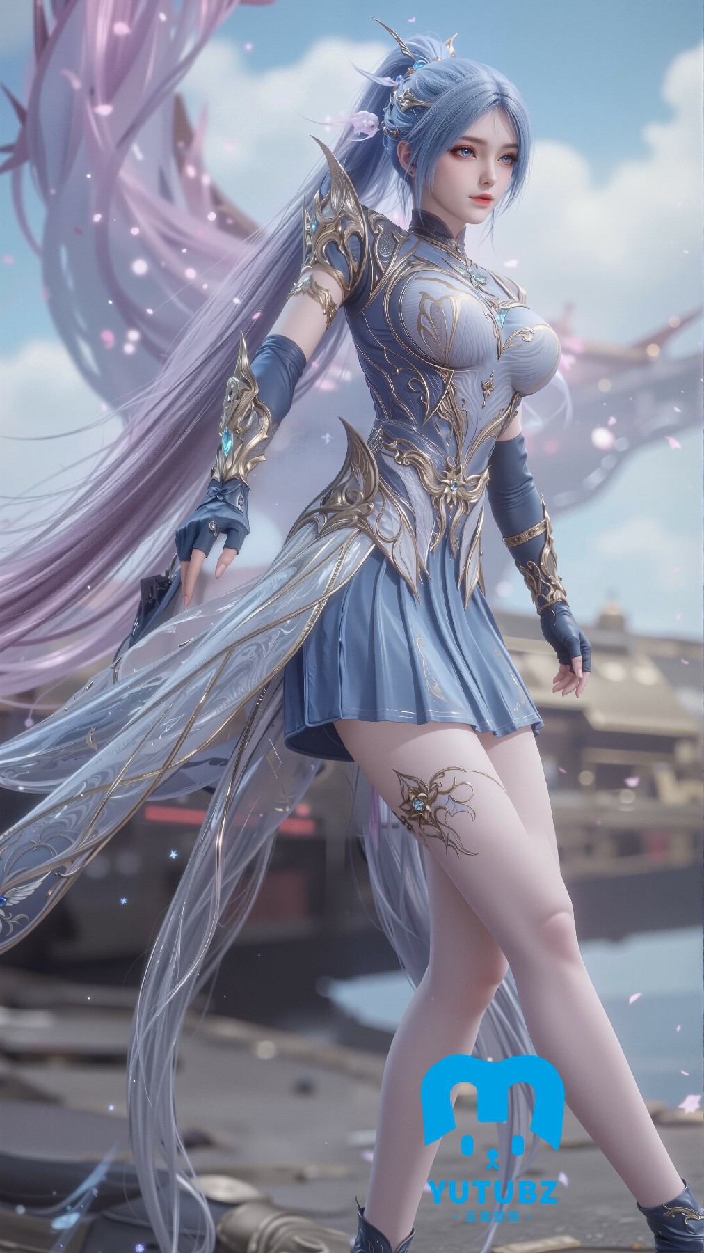 幻灯片-玉兔4K壁纸！