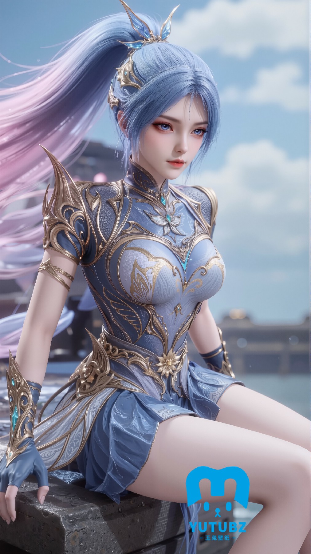 幻灯片-玉兔4K壁纸！