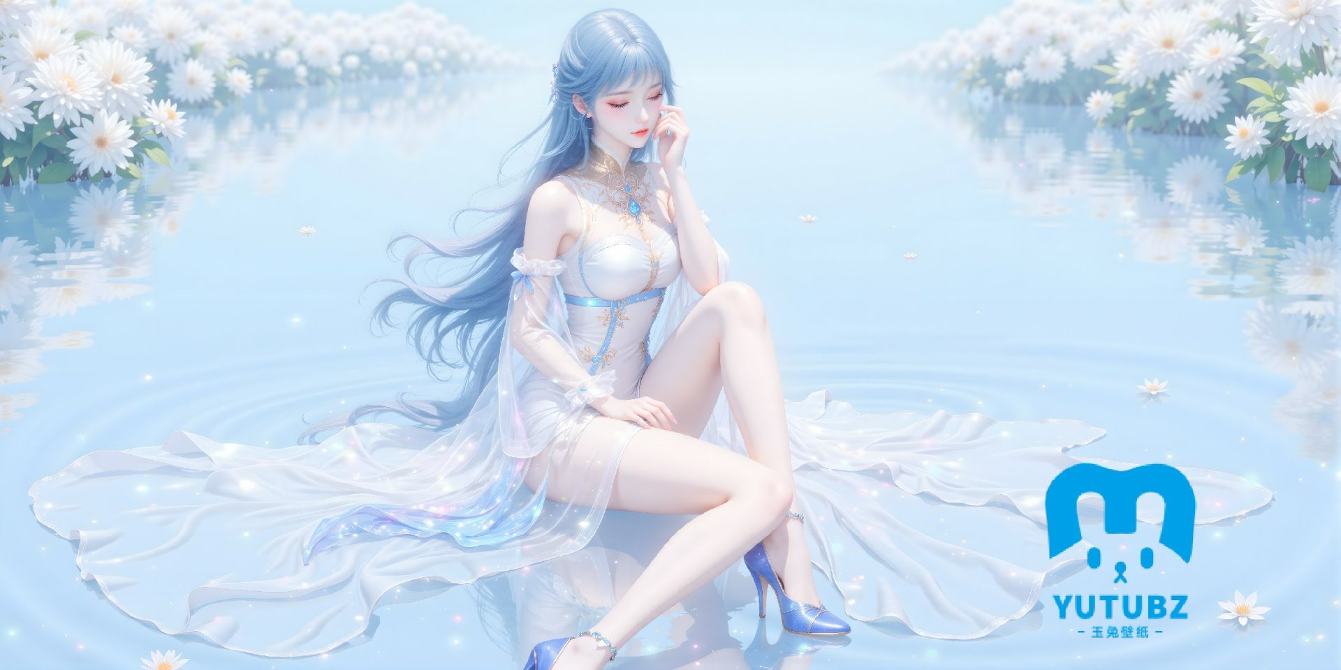 幻灯片-玉兔4K壁纸！