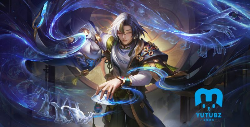 王者荣耀笑面诡手-空空儿超清无水印4K壁纸-玉兔4K壁纸！