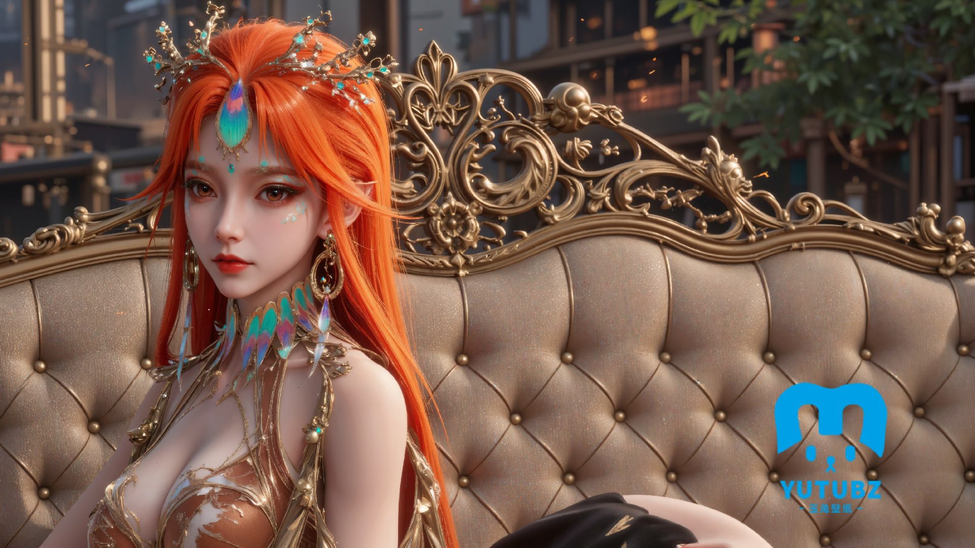 幻灯片-玉兔4K壁纸！