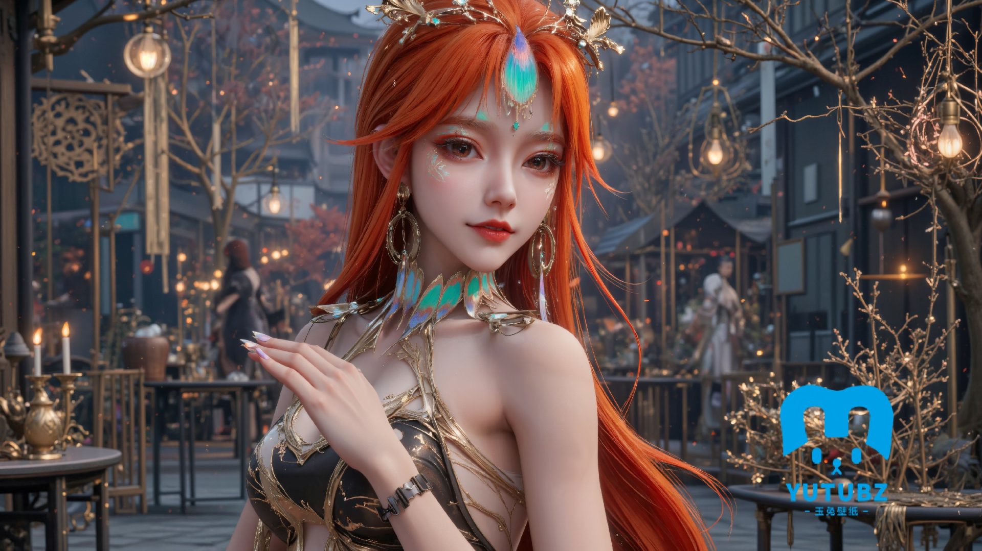 幻灯片-玉兔4K壁纸！