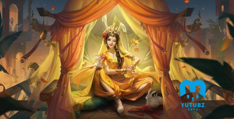 王者荣耀玉兔公主公孙离5k电脑桌面壁纸-玉兔4K壁纸！