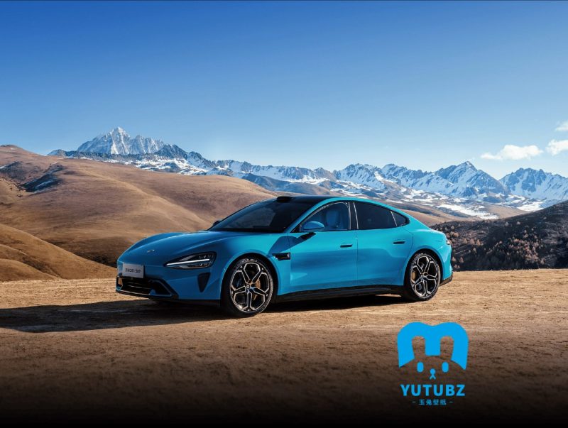 SU7汽车-小米SU7-玉兔4K壁纸！