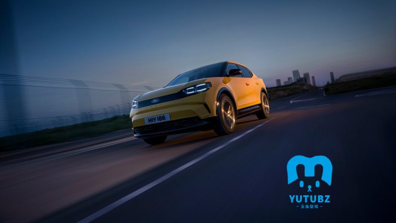 公路背景-公路车-玉兔4K壁纸！