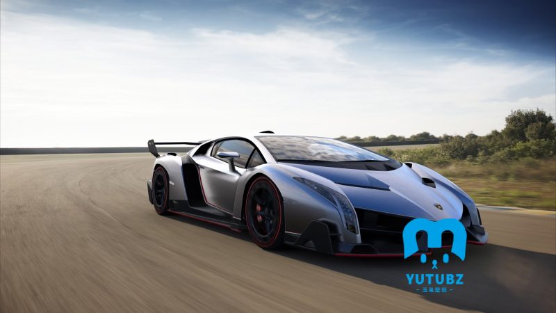 兰博基尼毒药-性能车-玉兔4K壁纸！