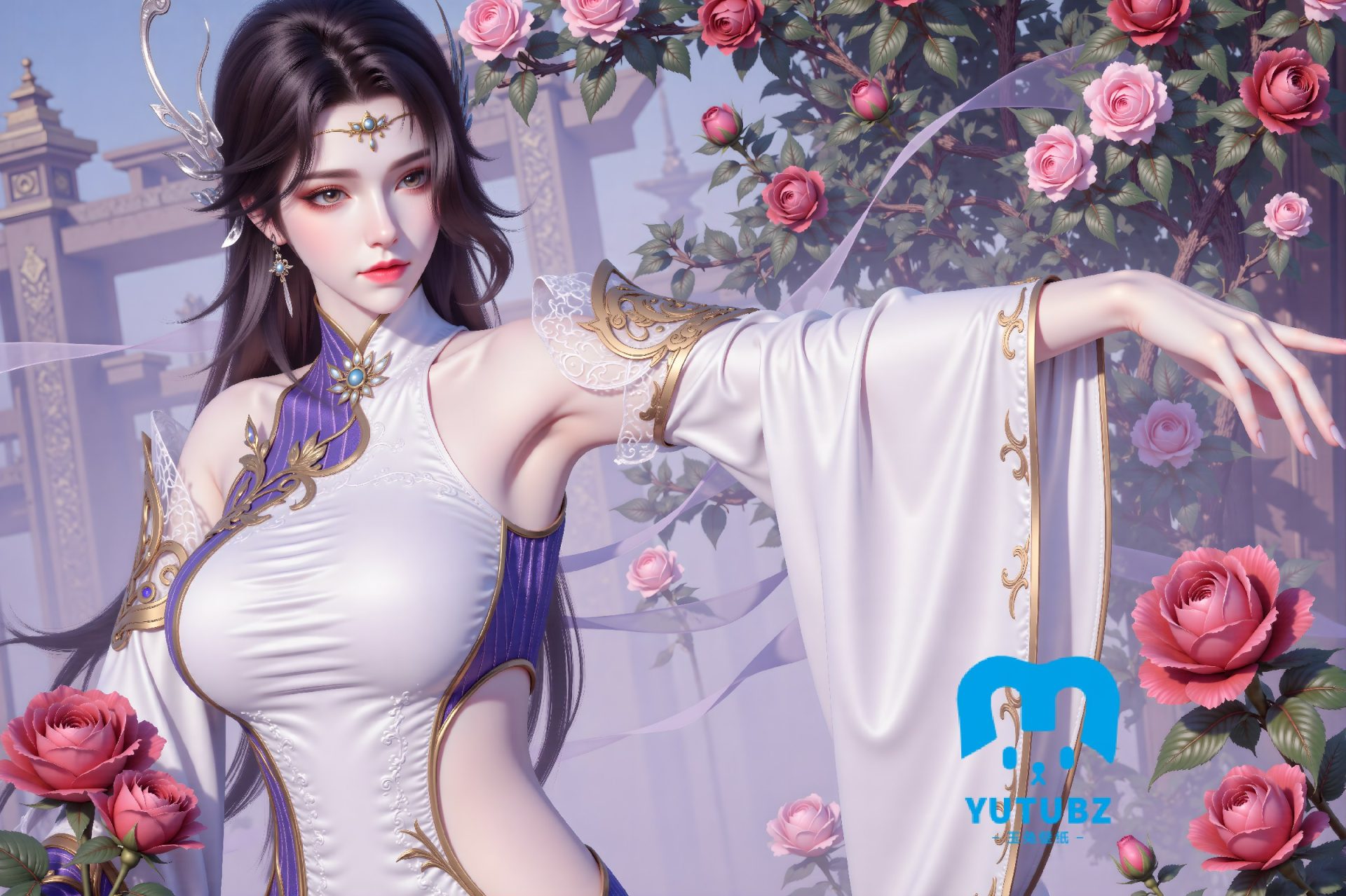 幻灯片-玉兔4K壁纸！